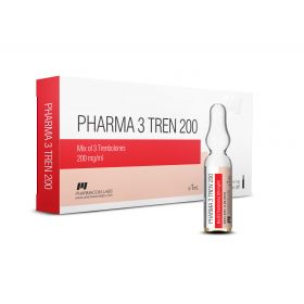 Три-тренболон Фармаком (PHARMA 3 TREN 200) 10 ампул по 1мл (1амп 200 мг)